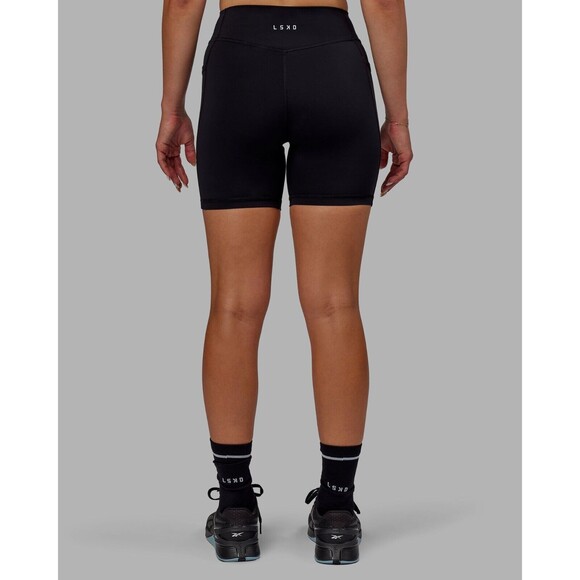 LSKD Elite Mid Shorts with Pockets Black Small MSRP $90 - Picture 2 of 8